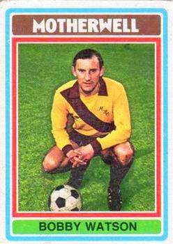 1976-77 Topps Footballers (Scottish, Red backs) #16 Bobby Watson Front