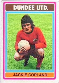 1976-77 Topps Footballers (Scottish, Red backs) #21 Jackie Copland Front