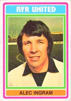 1976-77 Topps Footballers (Scottish, Red backs) #22 Alex Ingram Front