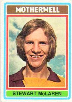 1976-77 Topps Footballers (Scottish, Red backs) #23 Stewart MacLaren Front