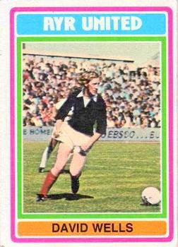 1976-77 Topps Footballers (Scottish, Red backs) #31 David Wells Front