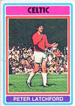 1976-77 Topps Footballers (Scottish, Red backs) #36 Peter Latchford Front