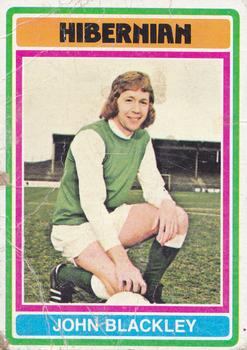 1976-77 Topps Footballers (Scottish, Red backs) #40 John Blackley Front