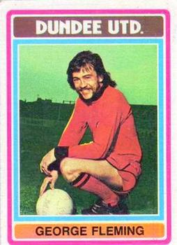 1976-77 Topps Footballers (Scottish, Red backs) #43 George Fleming Front