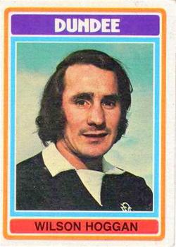 1976-77 Topps Footballers (Scottish, Red backs) #52 Wilson Hoggan Front