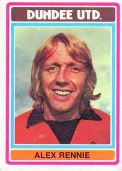 1976-77 Topps Footballers (Scottish, Red backs) #59 Alex Rennie Front