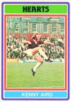 1976-77 Topps Footballers (Scottish, Red backs) #64 Kenny Aird Front