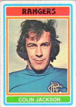 1976-77 Topps Footballers (Scottish, Red backs) #65 Colin Jackson Front