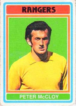 1976-77 Topps Footballers (Scottish, Red backs) #74 Peter McCloy Front