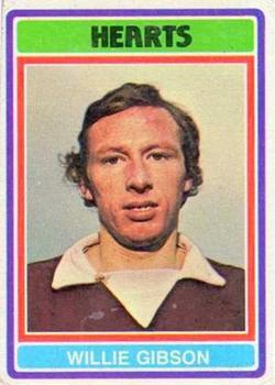 1976-77 Topps Footballers (Scottish, Red backs) #77 Willie Gibson Front