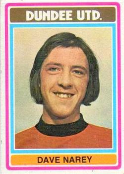 1976-77 Topps Footballers (Scottish, Red backs) #99 Dave Narey Front