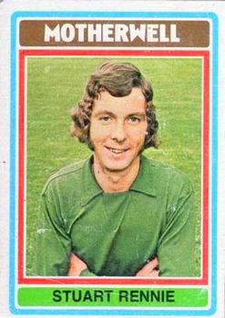 1976-77 Topps Footballers (Scottish, Red backs) #120 Stuart Rennie Front