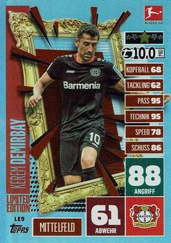 2020-21 Topps Match Attax Bundesliga - Limited Edition #LE9 Kerem Demirbay Front