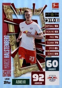 2020-21 Topps Match Attax Bundesliga - Limited Edition #LE18 Marcel Halstenberg Front
