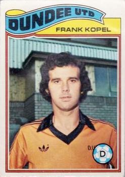 1978-79 Topps Footballers (Scottish, Green backs) #5 Frank Kopel Front