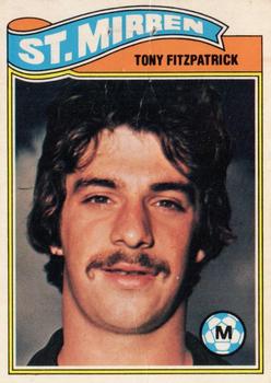 1978-79 Topps Footballers (Scottish, Green backs) #10 Tony Fitzpatrick Front