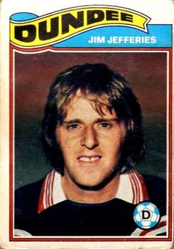 1978-79 Topps Footballers (Scottish, Green backs) #14 Jim Jefferies Front