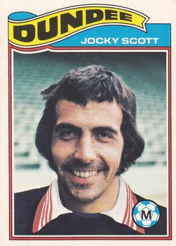 1978-79 Topps Footballers (Scottish, Green backs) #30 Jocky Scott Front