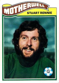 1978-79 Topps Footballers (Scottish, Green backs) #33 Stuart Rennie Front