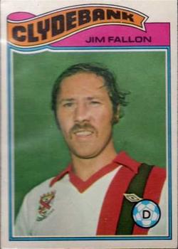 1978-79 Topps Footballers (Scottish, Green backs) #37 Jim Fallon Front