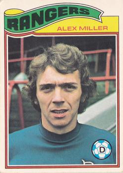 1978-79 Topps Footballers (Scottish, Green backs) #41 Alex Miller Front