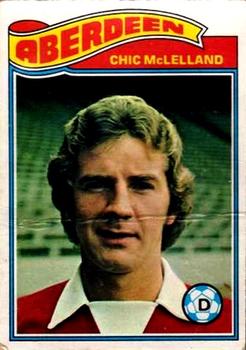 1978-79 Topps Footballers (Scottish, Green backs) #44 Chic McLelland Front
