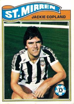 1978-79 Topps Footballers (Scottish, Green backs) #54 Jackie Copland Front