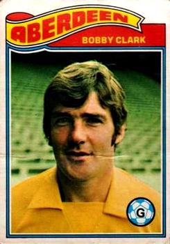 1978-79 Topps Footballers (Scottish, Green backs) #59 Bobby Clark Front
