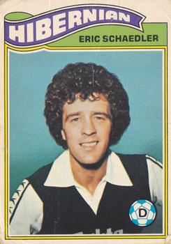 1978-79 Topps Footballers (Scottish, Green backs) #66 Erich Schaedler Front
