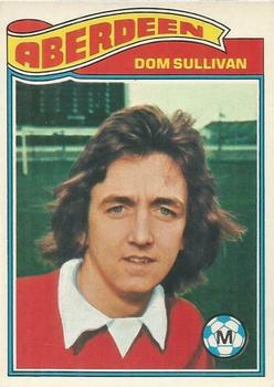 1978-79 Topps Footballers (Scottish, Green backs) #76 Dom Sullivan Front