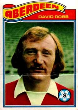 1978-79 Topps Footballers (Scottish, Green backs) #87 David Robb Front