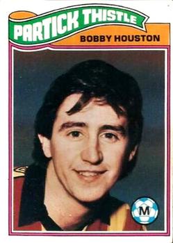 1978-79 Topps Footballers (Scottish, Green backs) #91 Bobby Houston Front