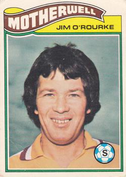 1978-79 Topps Footballers (Scottish, Green backs) #92 Jim O'Rourke Front
