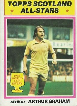 1978-79 Topps Footballers (Scottish, Green backs) #122 Arthur Graham Front