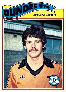 1978-79 Topps Footballers (Scottish, Green backs) #127 John Holt Front