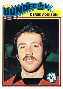 1978-79 Topps Footballers (Scottish, Green backs) #132 Derek Addison Front
