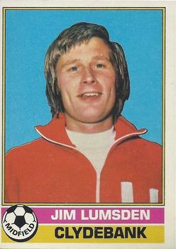1977-78 Topps Footballers (Scottish, Yellow backs) #6 Jim Lumsden Front