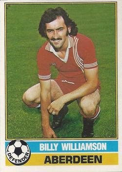 1977-78 Topps Footballers (Scottish, Yellow backs) #22 Billy Williamson Front