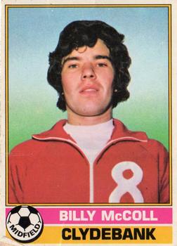 1977-78 Topps Footballers (Scottish, Yellow backs) #23 Billy McColl Front
