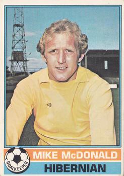 1977-78 Topps Footballers (Scottish, Yellow backs) #27 Mike McDonald Front