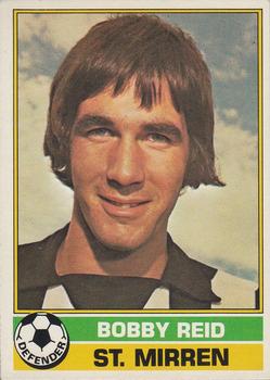 1977-78 Topps Footballers (Scottish, Yellow backs) #31 Bobby Reid Front