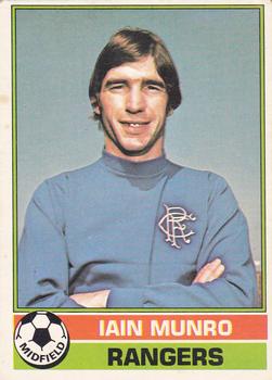 1977-78 Topps Footballers (Scottish, Yellow backs) #38 Iain Munro Front