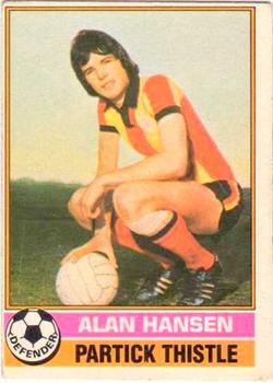 1977-78 Topps Footballers (Scottish, Yellow backs) #49 Alan Hansen Front