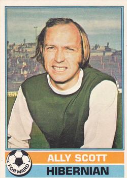 1977-78 Topps Footballers (Scottish, Yellow backs) #81 Ally Scott Front