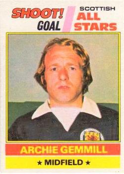 1977-78 Topps Footballers (Scottish, Yellow backs) #104 Archie Gemmill Front