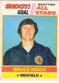 1977-78 Topps Footballers (Scottish, Yellow backs) #106 Bruce Rioch Front