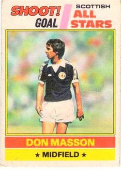 1977-78 Topps Footballers (Scottish, Yellow backs) #107 Don Masson Front