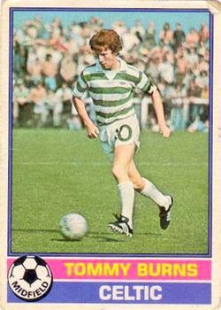 1977-78 Topps Footballers (Scottish, Yellow backs) #131 Tommy Burns Front
