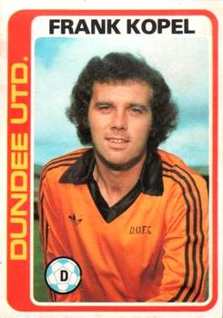 1979-80 Topps Footballers (Scottish, Red backs) #3 Frank Kopel Front