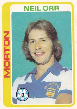 1979-80 Topps Footballers (Scottish, Red backs) #6 Neil Orr Front